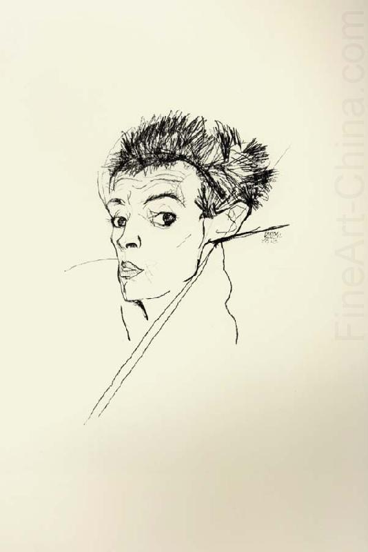 Egon Schiele Self Portrait china oil painting image